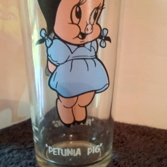 Pepsi Collector Series Glass with Cartoon Character